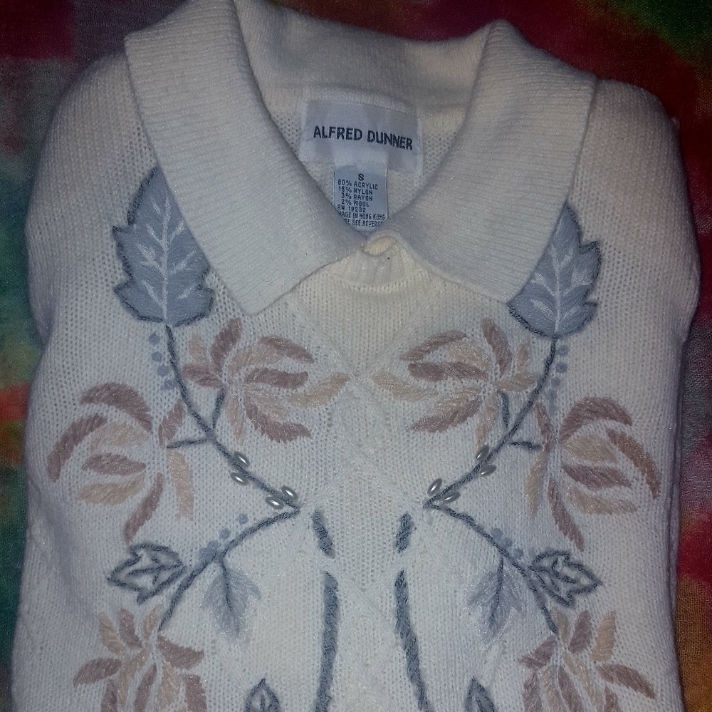 ALFRED DUNNER SWEATER